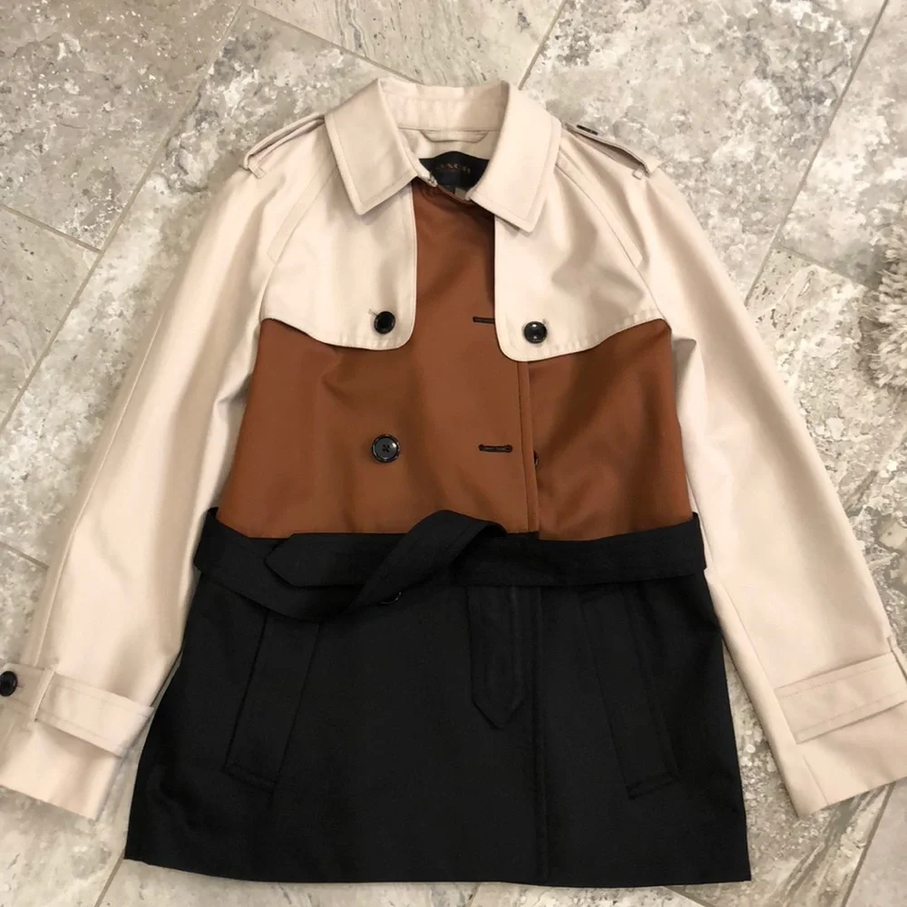 Coach Colorblock Jacket - Picture 1 of 4